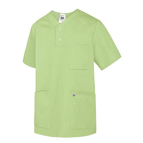 BP Med Tunics 1741-853-78 Schlupfkasack für Sie & Ihn - 1/2 Ärmel - Diskreter V-Ausschnitt - 50% Polyester, 50% Lyocell - Standard Passform - Größe: S - Farbe: hellgrün BP Med Tunics 1741-853-78 Schlupfkasack für Sie & Ihn - 1/2 Ärmel - Diskreter V-Ausschnitt - 50% Polyester, 50% Lyocell - Standard Passform - Größe: S - Farbe: hellgrün von BP