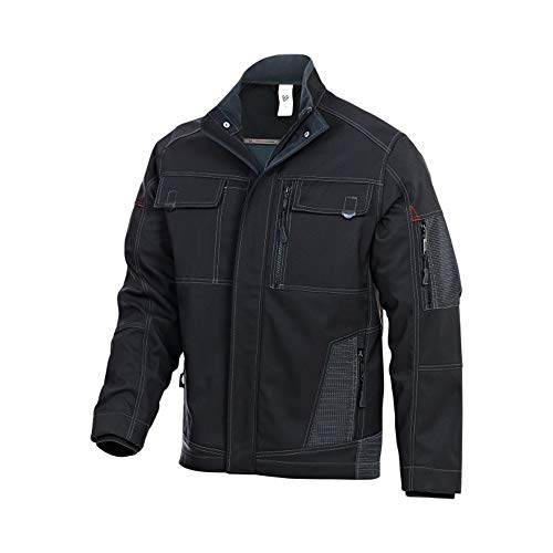 BP 1874-572-32-L Softshell-Arbeitsjacke, Stehkragen, verdeckter Frontreißverschluss, 300,00 g/m² 100% Polyester, schwarz, L BP 1874-572-32-L Softshell-Arbeitsjacke, Stehkragen, verdeckter Frontreißverschluss, 300,00 g/m² 100% Polyester, schwarz, L von BP