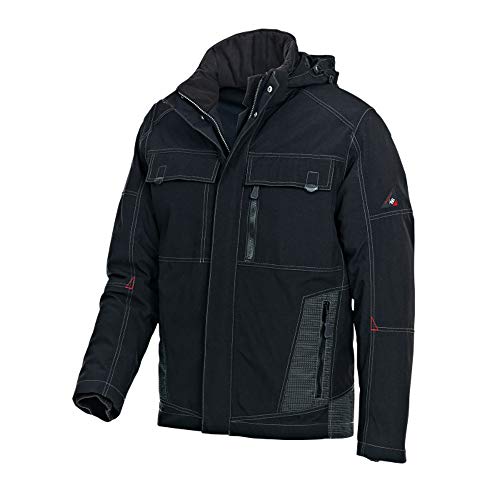BP 1875-888-32-XS Wetterfeste Arbeitsjacke, Vollständig gepolstert mit thermisch gestepptem Futter, 220,00 g/m² 100% Polyamid, schwarz, XS BP 1875-888-32-XS Wetterfeste Arbeitsjacke, Vollständig gepolstert mit thermisch gestepptem Futter, 220,00 g/m² 100% Polyamid, schwarz, XS von BP
