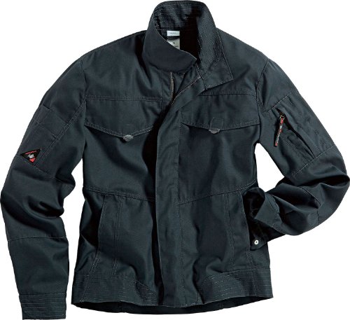 BP 1884-535-53-64/66 Arbeitsjacke, Stehkragen mit Taschen, 260,00 g/m² Stoffmischung, Dunkelgrau ,64/66 von BP