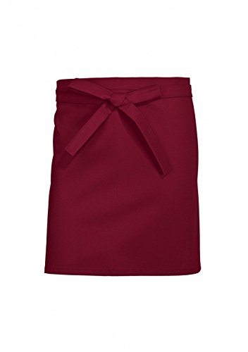 BP 1902-400-82-75/59 Bar Apron Long 215.00 g/m² Fabric Mix Wine Red 75 x 59 cm. ( 3 pcs in a package ) von BP