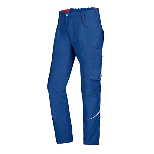 BP 1960-570-0013-48n Arbeitshose für Männer, Schlanke Silhouette mit höherer Taille am Rücken, 250,00 g/m² Stoffmischung mit Stretch, Königsblau, 48n BP 1960-570-0013-48n Arbeitshose für Männer, Schlanke Silhouette mit höherer Taille am Rücken, 250,00 g/m² Stoffmischung mit Stretch, Königsblau, 48n von BP