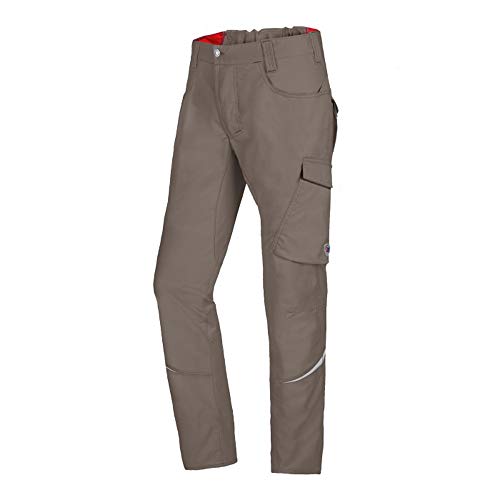 BP 1960-570-0050-54l Arbeitshose für Männer, Schlanke Silhouette mit höherer Taille am Rücken, 250,00 g/m² Stoffmischung mit Stretch, Nussbaum, 54l BP 1960-570-0050-54l Arbeitshose für Männer, Schlanke Silhouette mit höherer Taille am Rücken, 250,00 g/m² Stoffmischung mit Stretch, Nussbaum, 54l von BP