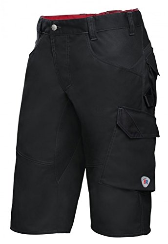 BP 1993-570-32 Shorts - Elastischer Rückenteil - Ergonomischer Schnitt - Schlanke Silhouette - 65% Polyester, 35% Baumwolle - Normale Passform - Größe: 48n - Farbe: schwarz von BP