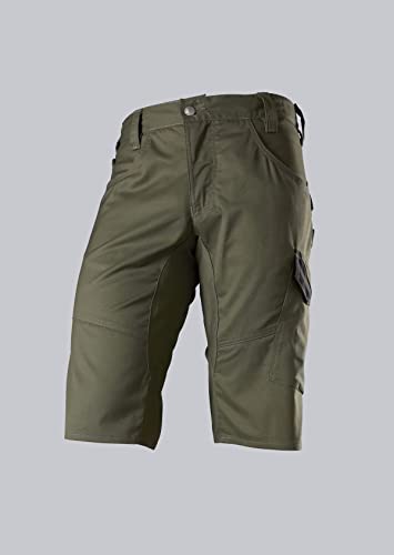 BP 1993-570-73 Shorts - Elastischer Rückenteil - Ergonomischer Schnitt - Schlanke Silhouette - 65% Polyester, 35% Baumwolle - Normale Passform - Größe: 44n - Farbe: oliv von BP