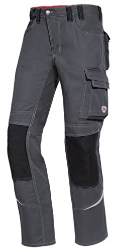 BP Comfort Plus 1803-720-5332 Arbeitshose - Gummizug im Rücken - Bundfalten - Normale Passform - Größe: 52l - Farbe: dunkelgrau/schwarz BP Comfort Plus 1803-720-5332 Arbeitshose - Gummizug im Rücken - Bundfalten - Normale Passform - Größe: 52l - Farbe: dunkelgrau/schwarz von BP