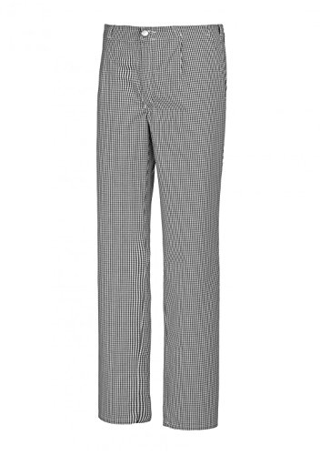 BP Gourmet 1353-910-33 Koch-/ Bäckerhose - Gummizug am Rücken - Reine Baumwolle - Normale Passform - Größe: 110 - Farbe: schwarz-weiß Pepita BP Gourmet 1353-910-33 Koch-/ Bäckerhose - Gummizug am Rücken - Reine Baumwolle - Normale Passform - Größe: 110 - Farbe: schwarz-weiß Pepita von BP