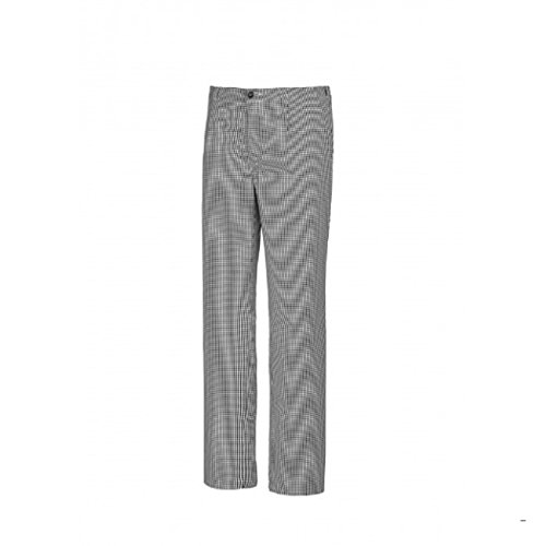 BP Gourmet 1353-910-33 Koch-/ Bäckerhose - Gummizug am Rücken - Reine Baumwolle - Normale Passform - Größe: 40 - Farbe: schwarz-weiß Pepita BP Gourmet 1353-910-33 Koch-/ Bäckerhose - Gummizug am Rücken - Reine Baumwolle - Normale Passform - Größe: 40 - Farbe: schwarz-weiß Pepita von BP