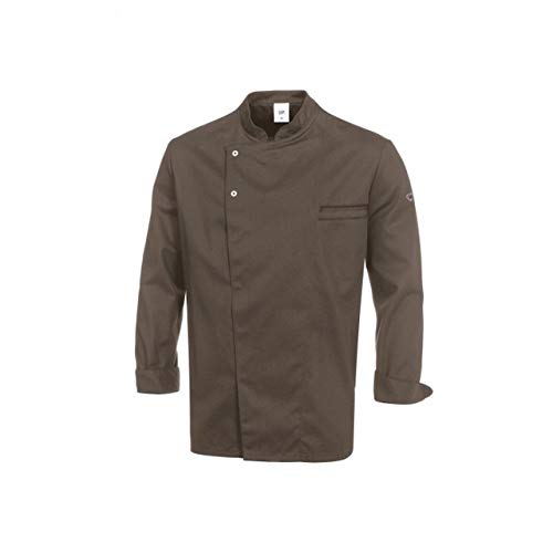 BP Gourmet 1547-400-400 Kochjacke - Langarm - 65% Polyester, 35% Baumwolle - Druckknöpfe aus Edelstahl - Normale Passform - Größe: M - Farbe: falke BP Gourmet 1547-400-400 Kochjacke - Langarm - 65% Polyester, 35% Baumwolle - Druckknöpfe aus Edelstahl - Normale Passform - Größe: M - Farbe: falke von BP