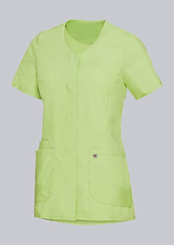 BP Med Tunics 1764-241-0078 Kasack für Damen - 1/2 Ärmel und V-Ausschnitt - 49% Baumwolle, 48% Polyester, 3% Elastolefin - Schlanke Passform - Größe: Mn - Farbe: hellgrün BP Med Tunics 1764-241-0078 Kasack für Damen - 1/2 Ärmel und V-Ausschnitt - 49% Baumwolle, 48% Polyester, 3% Elastolefin - Schlanke Passform - Größe: Mn - Farbe: hellgrün von BP