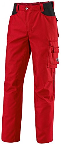BP Workwear 1788-555-81 Arbeitshose - Gummizug im Rücken - Bundfalten - Normale Passform - Größe: 54s - Farbe: rot/schwarz BP Workwear 1788-555-81 Arbeitshose - Gummizug im Rücken - Bundfalten - Normale Passform - Größe: 54s - Farbe: rot/schwarz von BP