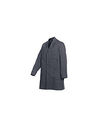 BP Workwear Basic 1310-150-13 Arbeitsmantel - Verdeckte Knopfleiste - Reine Baumwolle - Normale Passform - Größe: 60/62 - Farbe: königsblau von BP