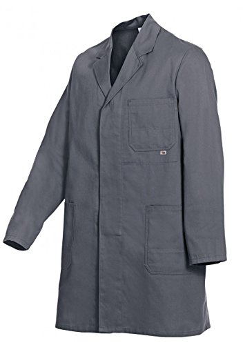 BP Workwear Basic 1310-150-53 Arbeitsmantel - Verdeckte Knopfleiste - Reine Baumwolle - Normale Passform - Größe: 60/62 - Farbe: dunkelgrau BP Workwear Basic 1310-150-53 Arbeitsmantel - Verdeckte Knopfleiste - Reine Baumwolle - Normale Passform - Größe: 60/62 - Farbe: dunkelgrau von BP