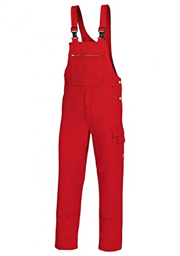 BP Workwear Basic 1482-060-81 Latzhose - Stoffhosenträger mit Gummieinsatz - Taschen für Knieschoner - Reine Baumwolle - Schlanke Passform - Größe: 102 - Farbe: rot BP Workwear Basic 1482-060-81 Latzhose - Stoffhosenträger mit Gummieinsatz - Taschen für Knieschoner - Reine Baumwolle - Schlanke Passform - Größe: 102 - Farbe: rot von BP