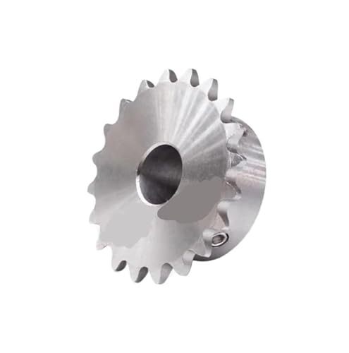 04C Zahnrollenkettenrad 25T 6,35mm Teilung 304 Edelstahl 1pc 8-20mm Bohrung(19mm(keyway 6x2.8mm)) von BPABDEITR