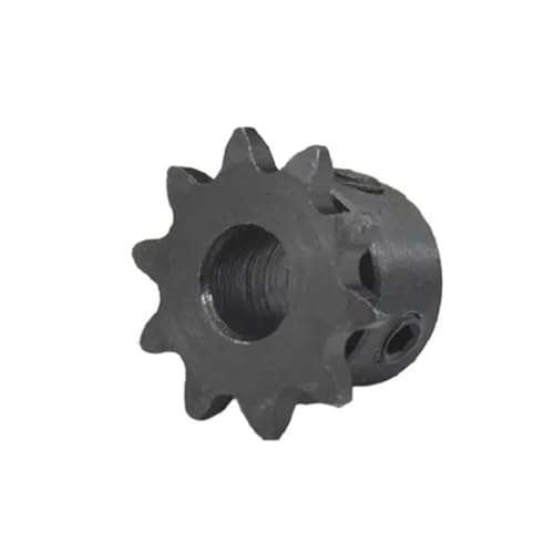 1 Stück 04C Zahnrollenkettenrad 45# Stahl 9T/10T Bohrung 5/6/8/10mm(10 Teeth,10mm) von BPABDEITR