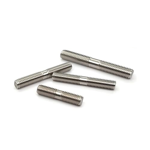 BPABDEITR 304 A2 SS M4 M5 M6 M8 Doppelseitige Gewindebolzen-Kopfschrauben(M8x35 2pcs) von BPABDEITR