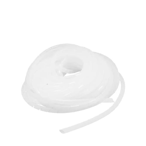 BPABDEITR 3D-Drucker Spiralkabel Management Sleeve Wrap Protector Organizer 8 mm x 12 m(Transparent) von BPABDEITR