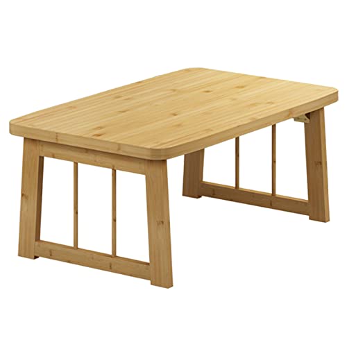 BPABDEITR Bett-Tisch Laptop-Schreibtisch, Faltbarer tragbarer Laptop-Bettschreibtisch aus Bambus mit Frühstückstablett – ideal for Zuhause, Büro und unterwegs von BPABDEITR