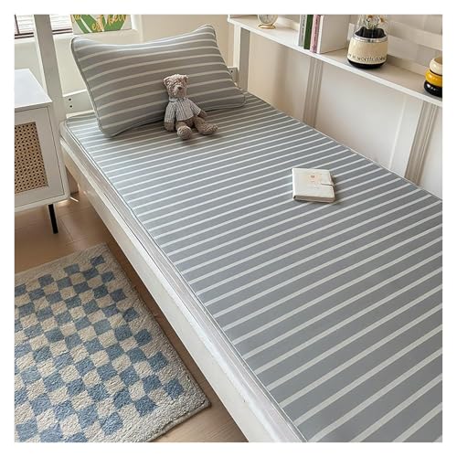 BPABDEITR Carbonized Bambus Kühlmatte Pad Faltbare Doppelseitige Bett Mehrere Größen(90 * 190cm) von BPABDEITR