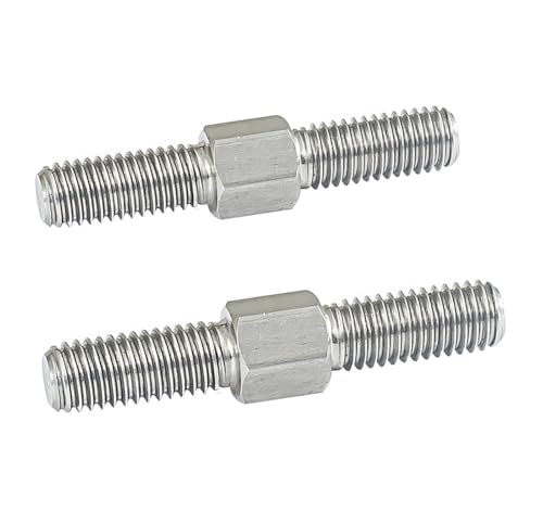 BPABDEITR Doppelseitige Gewindestange M4-M16 Mehrere Größen 304 Edelstahl Links- und Rechtsgewinde(M16x110mm 1pcs) von BPABDEITR