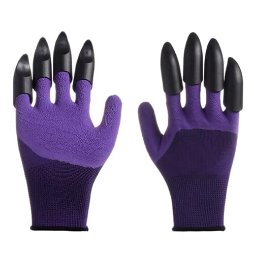BPABDEITR Gartenhandschuhe mit Krallen Multicolor for Damen und Herren(8 Hand Claw-03) von BPABDEITR