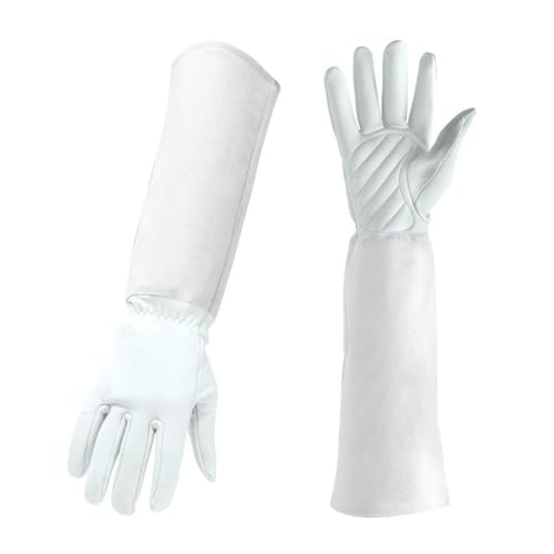 BPABDEITR Rosenschnitt-Handschuhe, mehrfarbig(White) von BPABDEITR