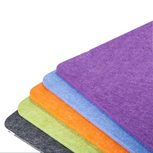 BPABDEITR Schreibtisch-Sichtschutzwand, Sichtschutz-Trennwand for den Schreibtisch, Mehrfarbig, mehrere Größen(Blu,40X50CM) von BPABDEITR