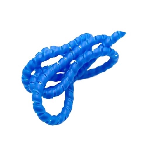 BPABDEITR Spiralkabel- und Draht-Organizer-Hülle, mehrfarbig, mehrere Größen(Blu,ID 45mm 5 Meters) von BPABDEITR