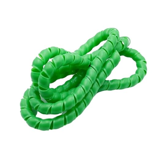 BPABDEITR Spiralkabel- und Draht-Organizer-Hülle, mehrfarbig, mehrere Größen(Green,ID 35mm 2 Meters) von BPABDEITR