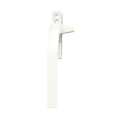Fenstergriff-Ersatz, Externer flacher Fenstergriff aus Aluminiumlegierung, abschließbar, weiß, for die linke oder rechte Hand(Right) von BPABDEITR