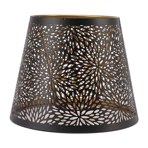 Lampenschirme Trommel-Schirm, Eisen Lampenschirm E26 E27 Wald Baum Aushöhlen Inneren Gold Muster for Tisch Wand Decke Lampenschirme Trommel-Schirm, Eisen Lampenschirm E26 E27 Wald Baum Aushöhlen Inneren Gold Muster for Tisch Wand Decke von BPABDEITR