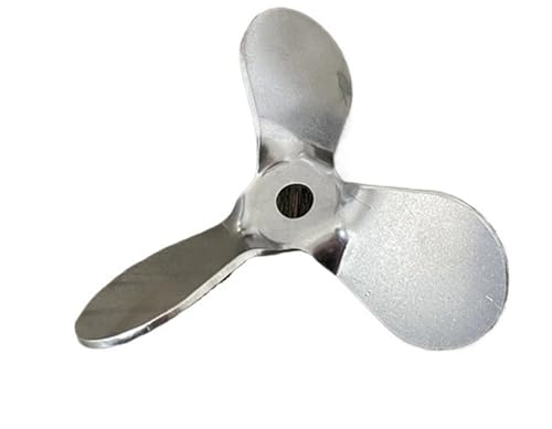 Rührstab aus Edelstahl, 304 Edelstahl-Überkopfrührer, dreiblättriger Propeller und Stange, 30 Grad, 40–120 mm(100mm blade with rod) von BPABDEITR