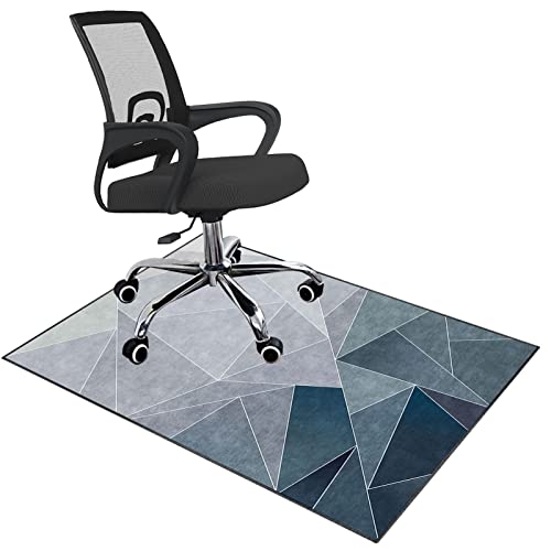 Stuhlmatte für Hartholzboden, Büro Gaming Stuhl Matte for Teppich Hartholz Boden Mehrere Größen Multicolor(A,90 x 140 cm) von BPABDEITR