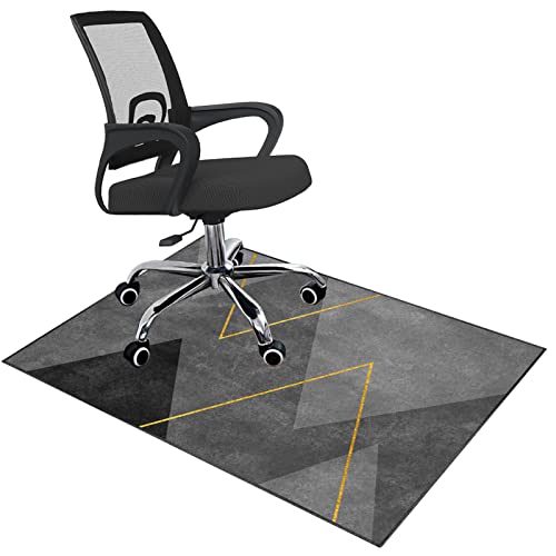 Stuhlmatte für Hartholzboden, Büro Gaming Stuhl Matte for Teppich Hartholz Boden Mehrere Größen Multicolor(C,140 x 160 cm) von BPABDEITR