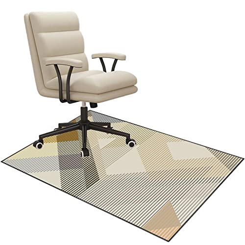Stuhlmatte für Hartholzboden, Büro- und Gaming-Stuhlmatte for Hartholz- und Teppichböden, Mehrfarbig, mehrere Größen(H,120 x 160 cm) von BPABDEITR