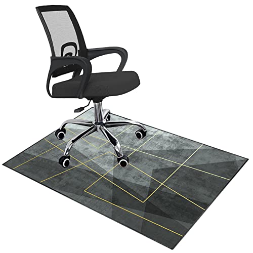 Stuhlmatte für Hartholzboden, Rechteckige Stuhlmatte for Büro-Gaming-Schreibtisch-Computer, Mehrfarbig, mehrere Größen(A,140 x 160 cm) von BPABDEITR