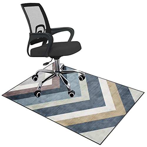 Stuhlmatte für Hartholzboden, Rechteckige Stuhlmatte for Büro-Gaming-Schreibtisch-Computer, Mehrfarbig, mehrere Größen(E,120 x 160 cm) von BPABDEITR