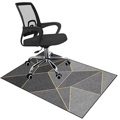 Stuhlmatte für Hartholzboden, Rechteckige Stuhlmatte for Büro-Gaming-Schreibtisch-Computer, Mehrfarbig, mehrere Größen(F,140 x 180 cm) von BPABDEITR