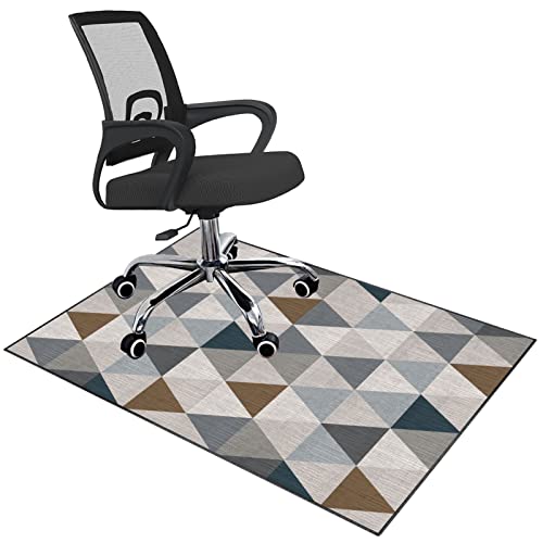 Stuhlmatte für Hartholzboden, Rechteckige Stuhlmatte for Büro-Gaming-Schreibtisch-Computer, Mehrfarbig, mehrere Größen(I,120 x 160 cm) von BPABDEITR