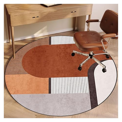 Stuhlmatte für Hartholzboden, Runde Stuhlmatte for Teppichböden, Hartholzböden, Büro, Gaming, mehrere Größen(A,100 cm) von BPABDEITR