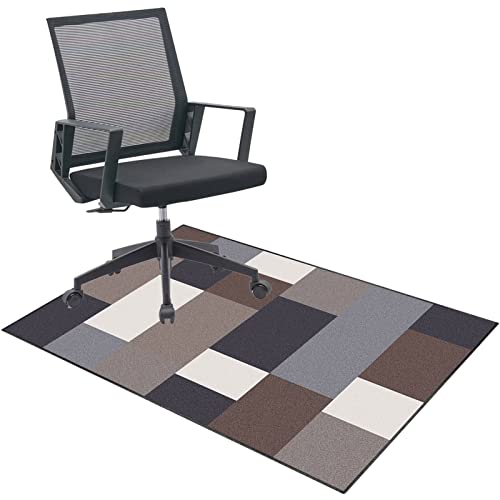 Stuhlmatte für Hartholzboden, Stuhlmatte, Mehrfarbig, mehrere Größen(J,90 x 140 cm) von BPABDEITR