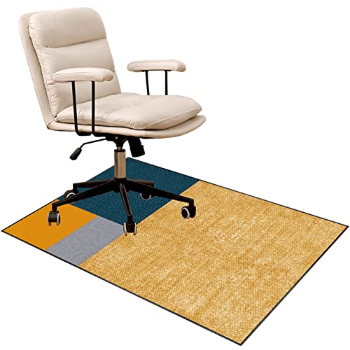 Stuhlmatte für Hartholzboden, Stuhlmatte for Hartholz- und Teppichböden, mehrere Muster, mehrere Größen(B,90 x 120 cm) von BPABDEITR