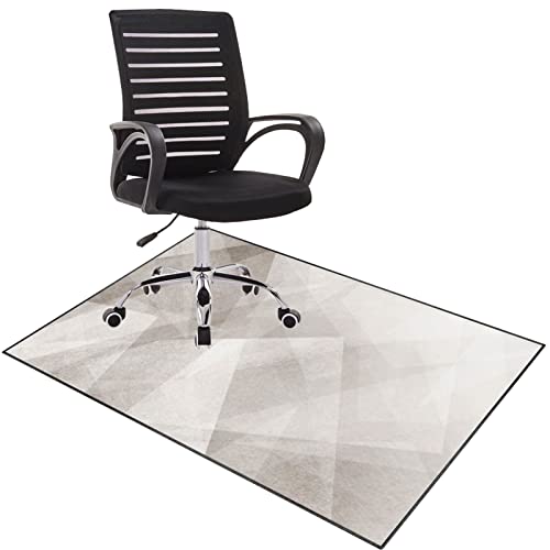 Stuhlmatte für Hartholzboden, Stuhlmatte for Teppiche mit niedrigem bis mittlerem Flor und Hartholzböden, Mehrfarbig, mehrere Größen(B,140 x 160 cm) von BPABDEITR