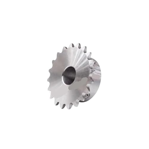 Zahnrollenkettenrad 04C 28 Zähne 6,35 mm Teilung 304 Stahl Keilnut Bohrung 8-20 mm(14mm(keyway 5x2.3mm)) von BPABDEITR