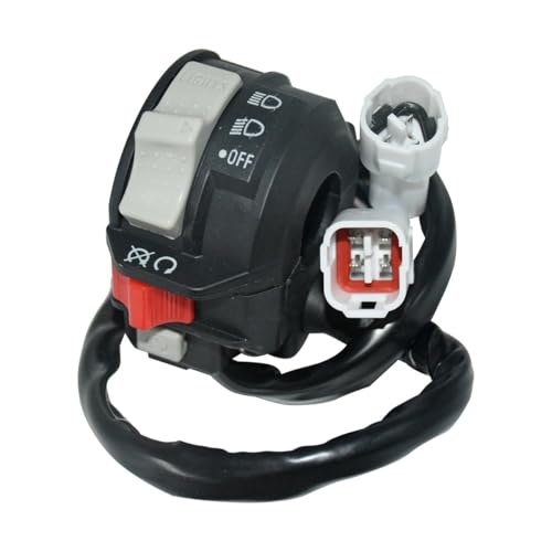 BPBZUTUMDZ Passend for Yamaha Raptor 700 700R YFM Lenkerschalter On Off Run Start Stop Scheinwerfer BPBZUTUMDZ Passend for Yamaha Raptor 700 700R YFM Lenkerschalter On Off Run Start Stop Scheinwerfer von BPBZUTUMDZ