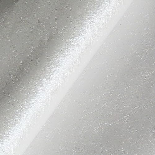 BPILOT Tapete Weiße Seidentapete Selbstklebende Wohnzimmer-Schlafzimmer-Pvc-Wasserdichte Hintergrundwandtapete von BPILOT