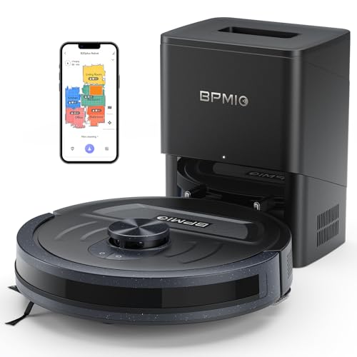 BPMIO Saugroboter mit Wischfunktion, 5500Pa Starke Saugleistung Robot, präzise Kartierung mit LiDAR-Navigation, 120 Minuten Laufzeit, automatische Aufladung (B20Plus) BPMIO Saugroboter mit Wischfunktion, 5500Pa Starke Saugleistung Robot, präzise Kartierung mit LiDAR-Navigation, 120 Minuten Laufzeit, automatische Aufladung (B20Plus) von BPMIO