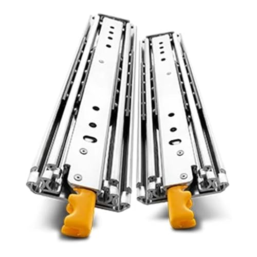 1 Paar Schubladenführungen for Wohnmobile und den industriellen Einsatz – Vollauszug, 220 kg Tragkraft, 76 mm Breite, korrosionsbeständig(1000mm) von BPQCOFZT