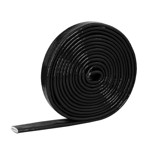 1 Stück Hochtemperatur-Glasfaser-Silikonschlauch – 4–35 mm Innendurchmesser, hitzebeständig und feuerhemmend for Schutz von Verkabelung und Kabeln(Black,30mm) von BPQCOFZT